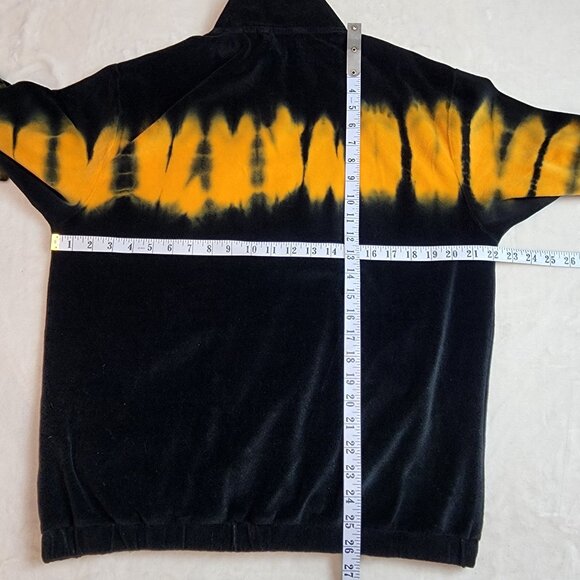 Teddyfresh Tie Dye Fleece Jacket Mens Medium - Picture 6 of 7